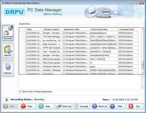 Keylogger Software