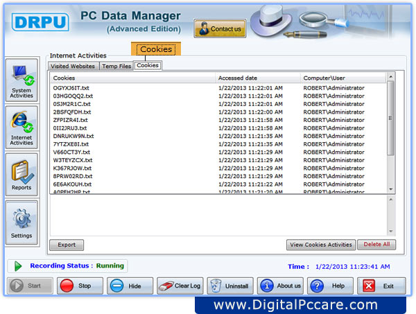 Advanced PC Monitoring Software