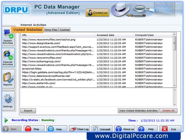 Advanced PC Monitoring Software