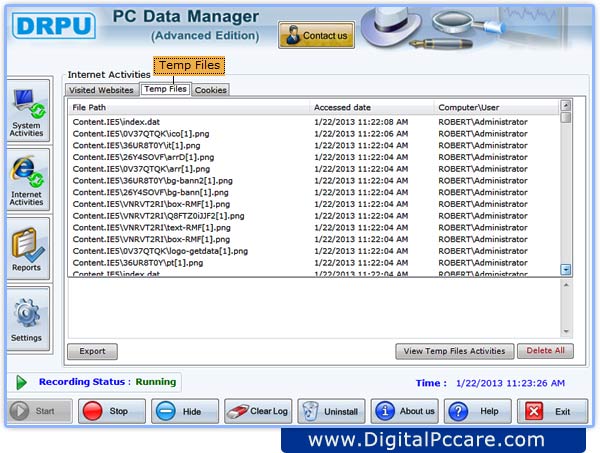 Advanced PC Monitoring Software