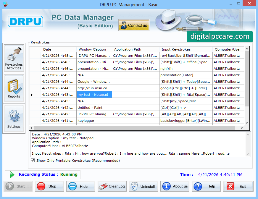 PC Monitoring Software