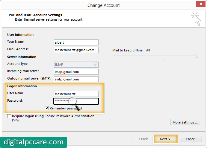 Outlook and Outlook Express Password Recovery Software 