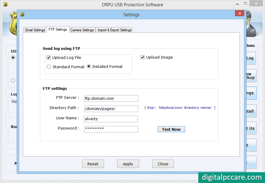 USB Data Protection Tool for Windows Network