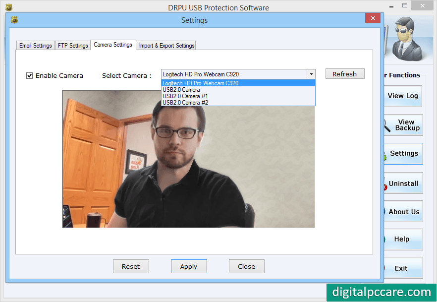 USB Data Protection Tool for Windows Network